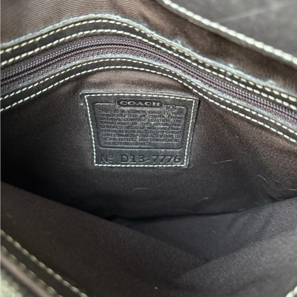 Vintage Coach Brown Hampton Lunch Tote - Picture 6 of 11